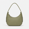 Lydia Crescent Green Shoulder Bag