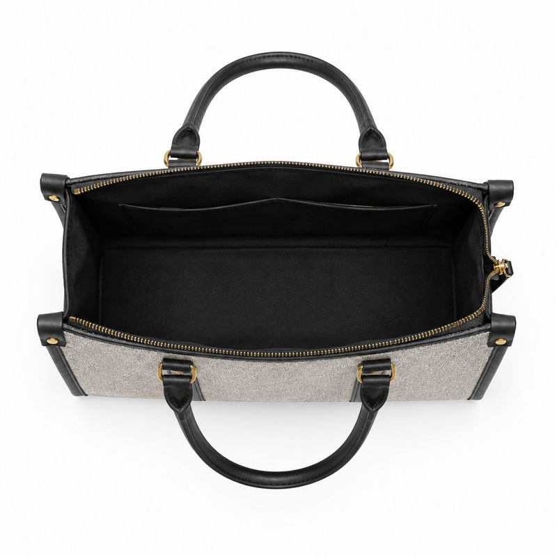 Monroe Accented Durable Grey Tote Bag