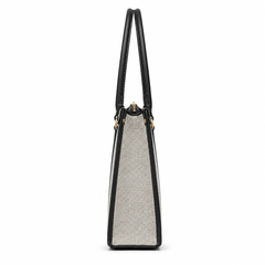 Monroe Accented Durable Grey Tote Bag