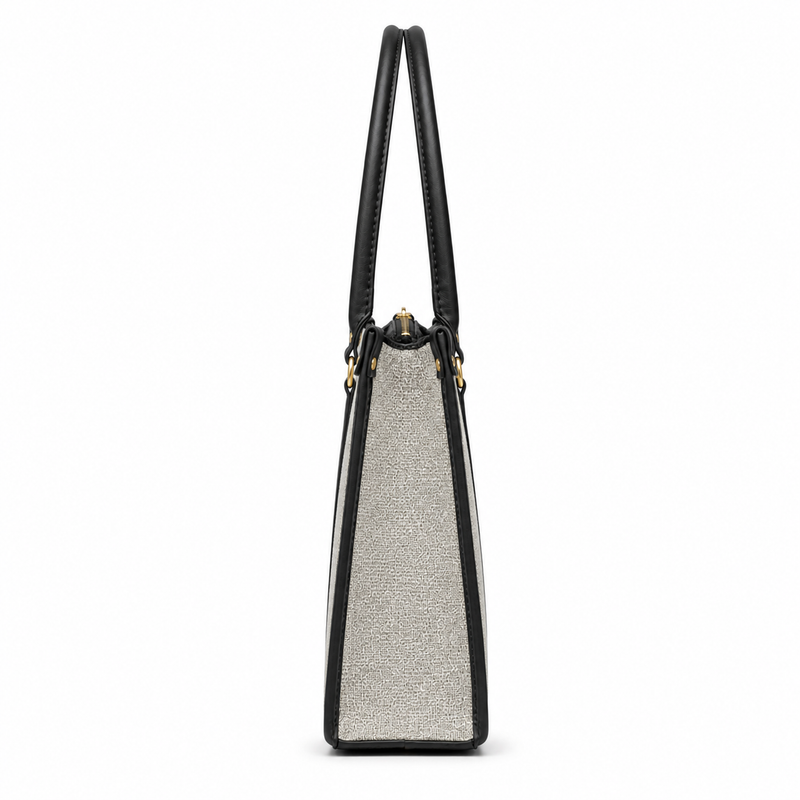 Monroe Accented Durable Grey Tote Bag