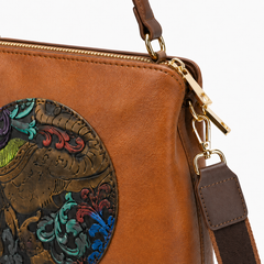 Elephant Tan Sling Handbag