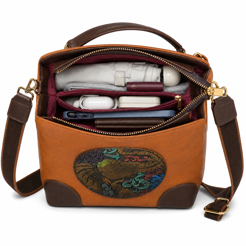 Elephant Tan Sling Handbag
