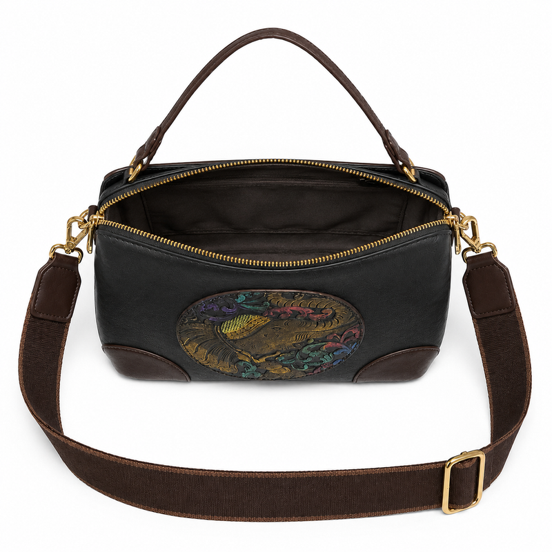 The Tarri Black Sling Handbag