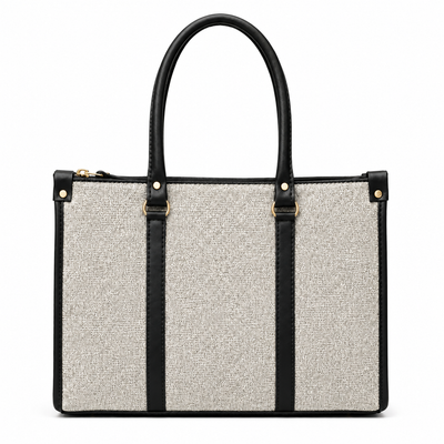 Monroe Accented Durable Grey Tote Bag