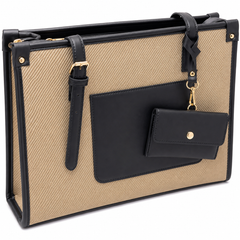 Georgia Beige Tote Bag