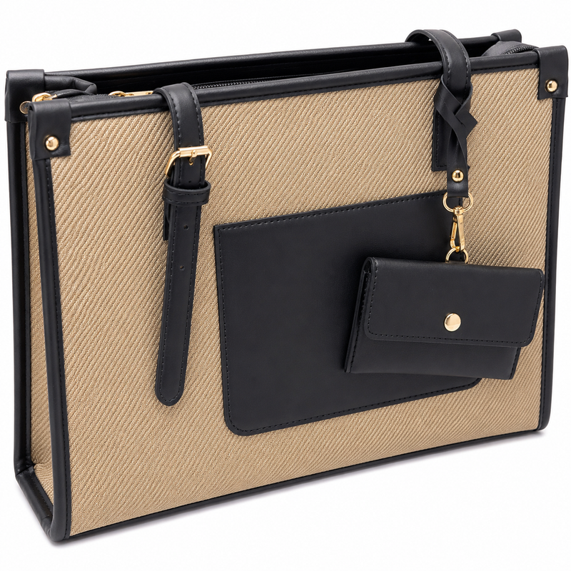 Georgia Beige Tote Bag