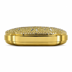 Gold Crystal Embellished Mini Bag