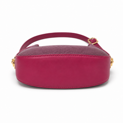 Lydia Crescent Cherry Shoulder Bag