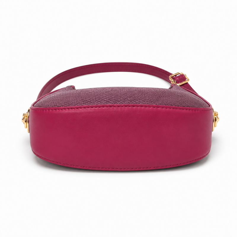 Lydia Crescent Cherry Shoulder Bag