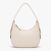 Lydia Crescent off white Shoulder Bag