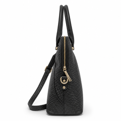 Mono Valle Black Satchel Handbag