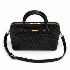 Mono Valle Black Satchel Handbag