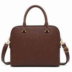 Mono Valle Brown Satchel Handbag