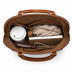 Mono Valle Tan Satchel Handbag