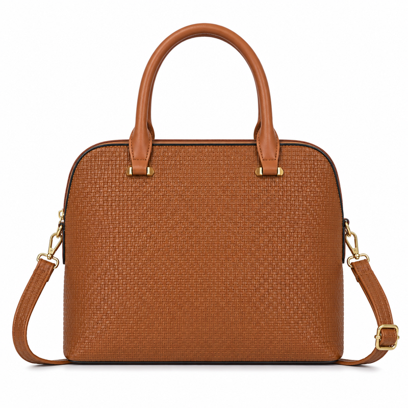 Mono Valle Tan Satchel Handbag