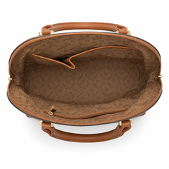 Mono Valle Tan Satchel Handbag