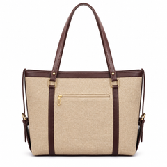Monrae Florence Beige Tote Bag