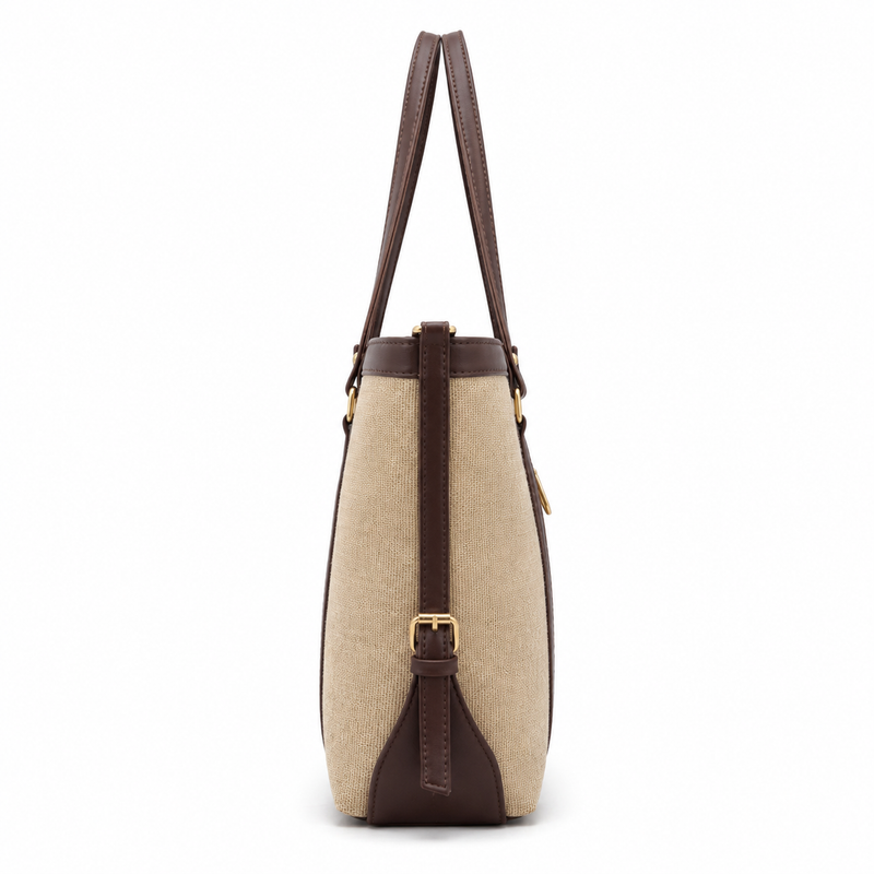 Monrae Florence Beige Tote Bag