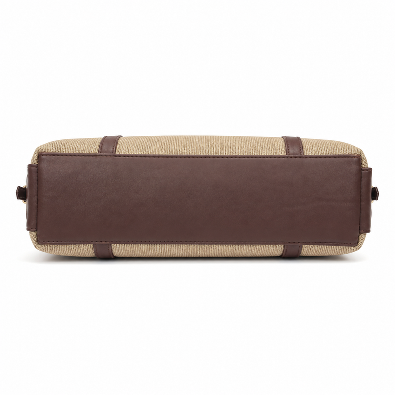 Monrae Florence Beige Tote Bag