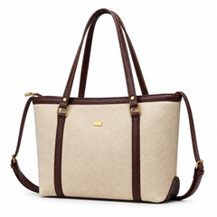 Monrae Florence Off White Tote Bag