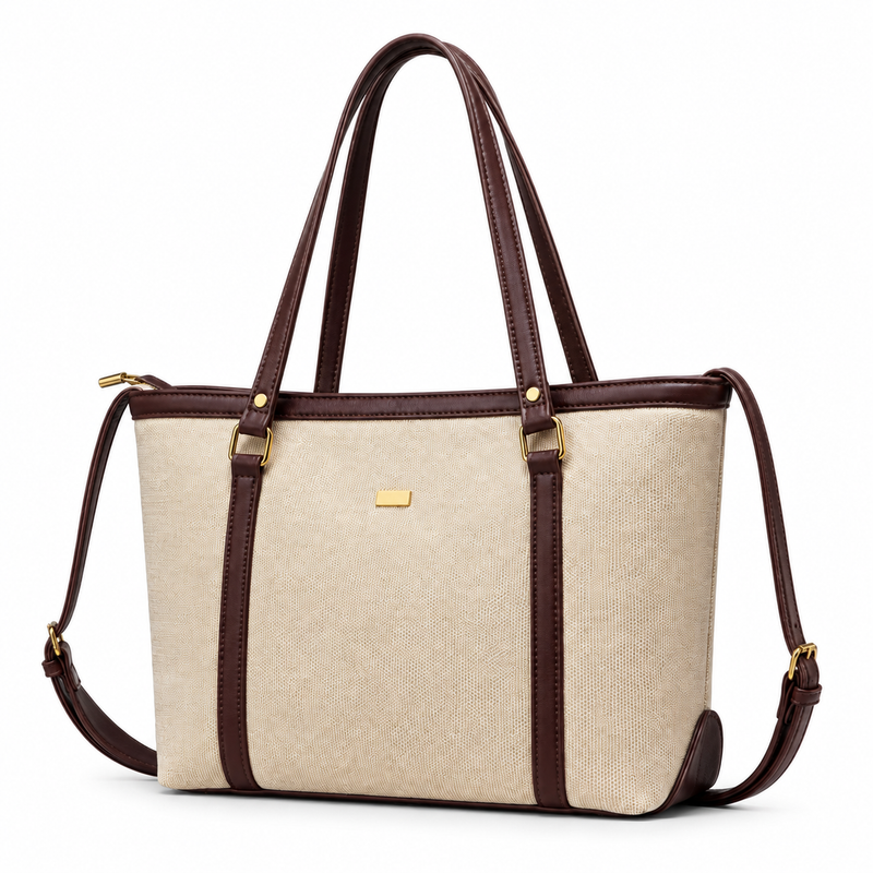 Monrae Florence Off White Tote Bag