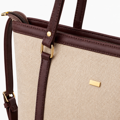 Monrae Florence Off White Tote Bag