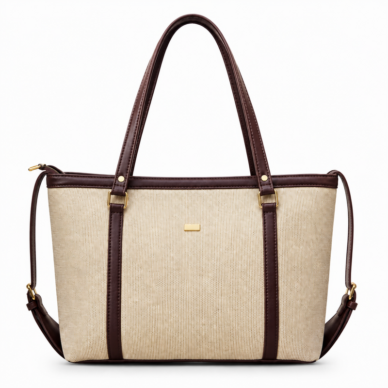 Monrae Florence Off White Tote Bag