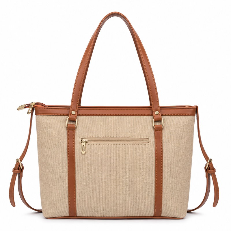 Monrae Florence Tan Tote Bag