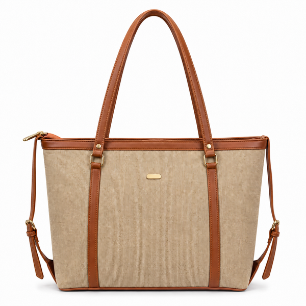 Monrae Florence Tan Tote Bag