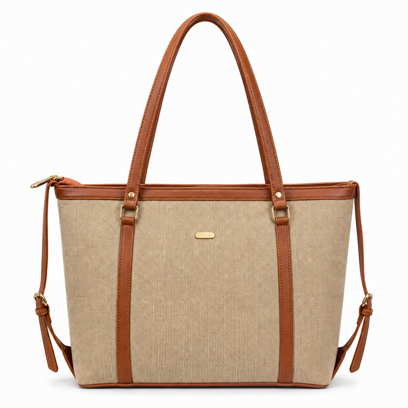 Monrae Florence Tan Tote Bag