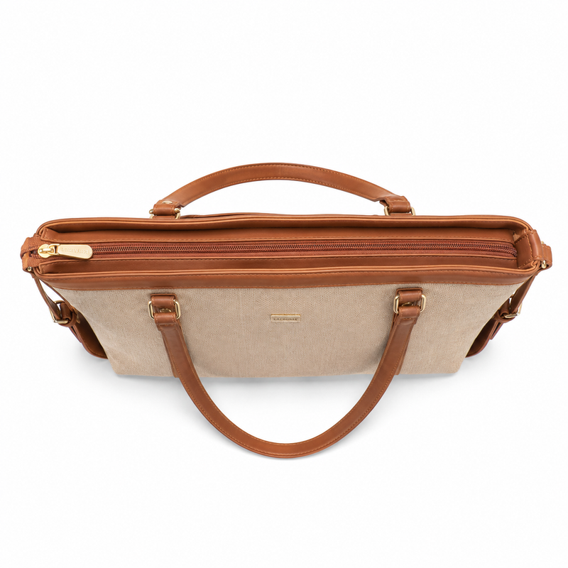 Monrae Florence Tan Tote Bag