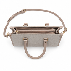 Monroe Accented Durable Grey Tote Bag