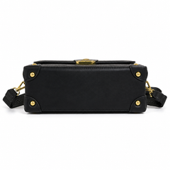 Signature Black Beaufort Satchel Handbag