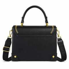 Signature Black Beaufort Satchel Handbag