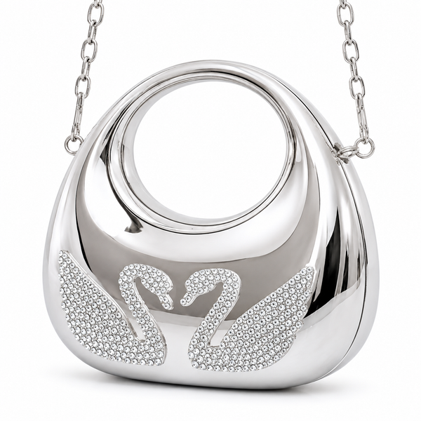 Sterling Swan Silver Mini Bag