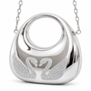Sterling Swan Silver Mini Bag