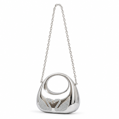 Sterling Swan Silver Mini Bag