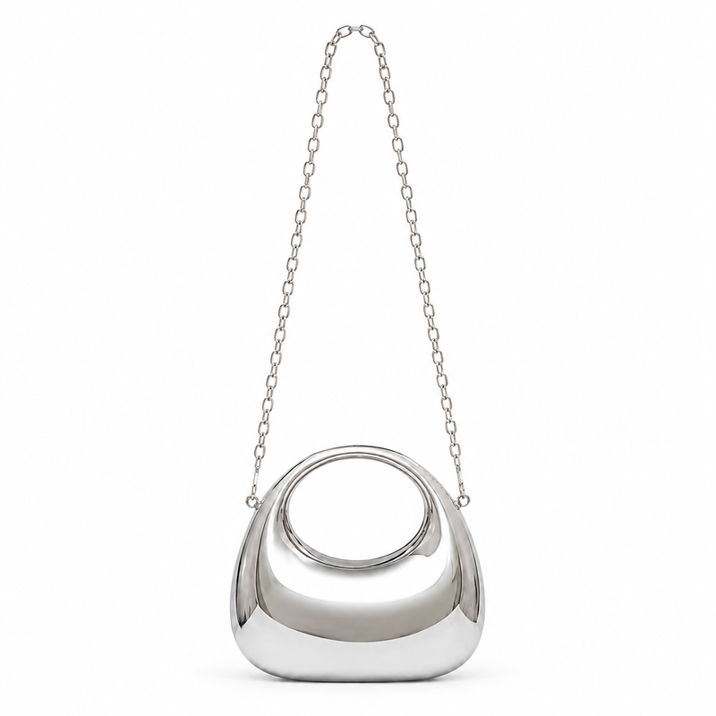 Sterling Swan Silver Mini Bag