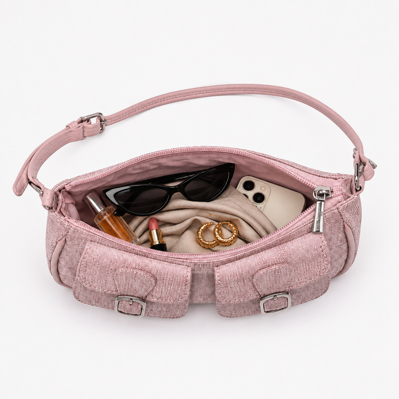 The Florence Pink Retro Bag