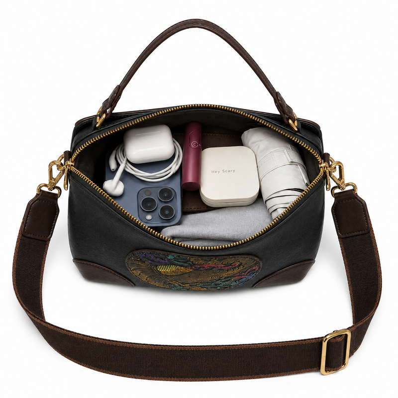 The Tarri Black Sling Handbag