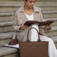 Jade Warrior Brown Tote Bag